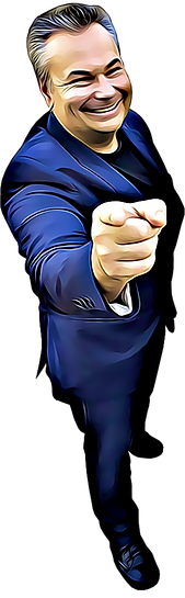 Kevin J Johnston Cartoon Image Finger Po